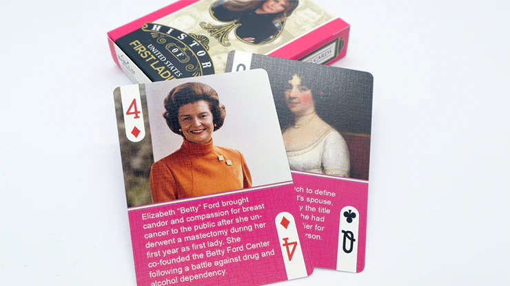 History Of American First Ladies Playing Cards WJPC - Image 5