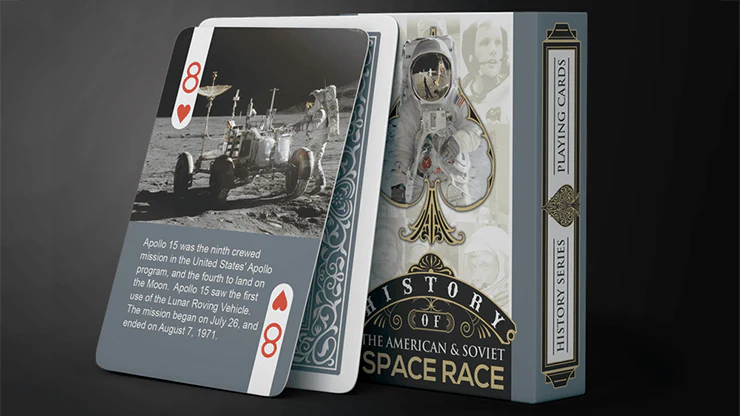 History of the American & Soviet Space Race Playing Cards WJPC - Image 2