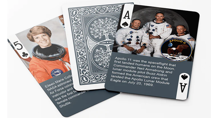 History of the American & Soviet Space Race Playing Cards WJPC - Image 6