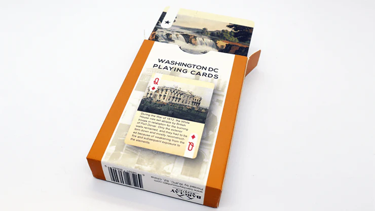 History Of Washington DC Playing Cards WJPC - Image 3