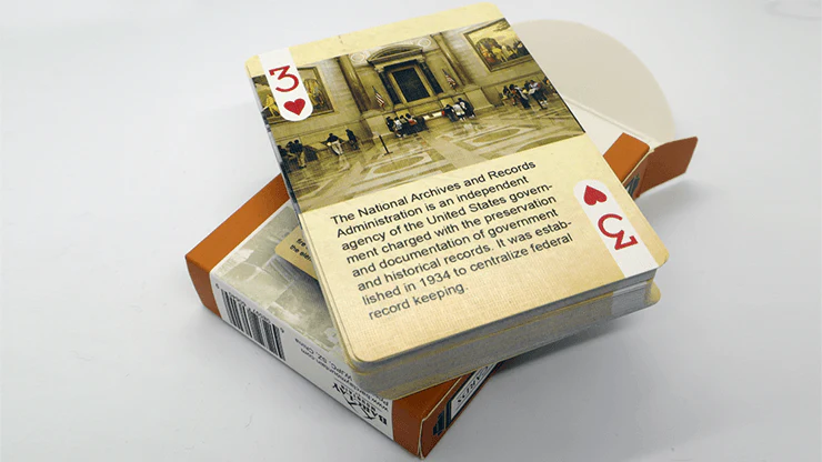History Of Washington DC Playing Cards WJPC - Image 5