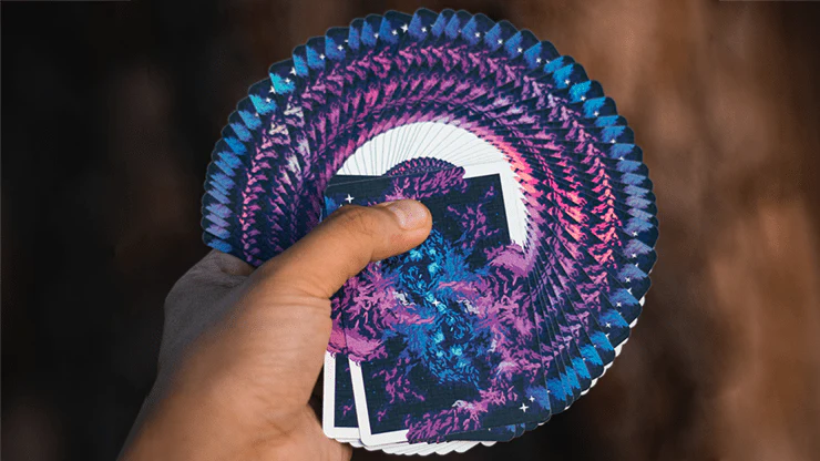 Holographic Foiled Nebula Playing Cards WJPC - Image 3