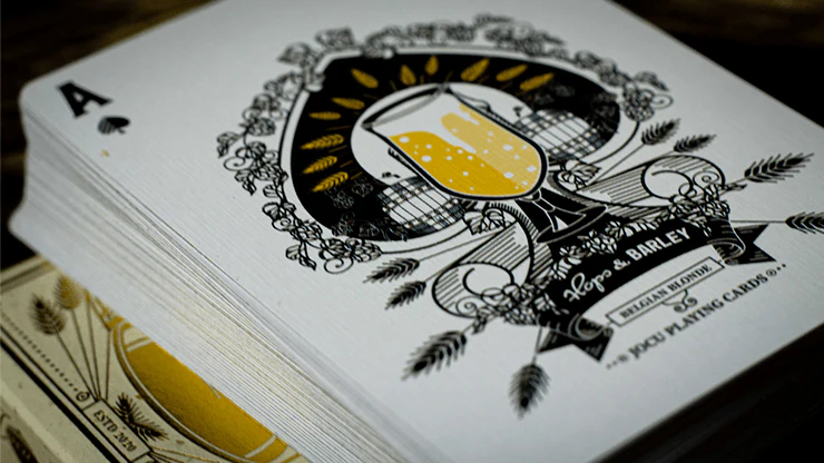 Hops & Barley Belgian Blonde Playing Cards Cartamundi - Image 5