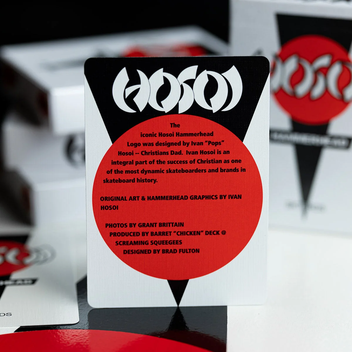Hosoi Hammerhead 40 Years Pearl Foil Playing Cards - Image 4