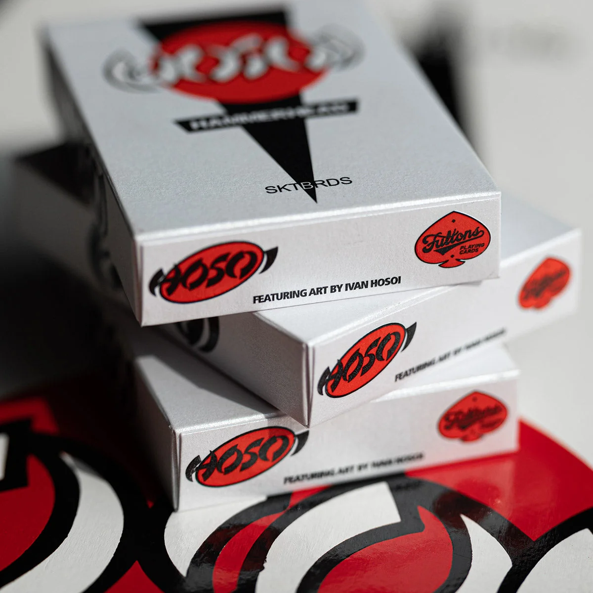 Hosoi Hammerhead 40 Years Pearl Foil Playing Cards - Image 9