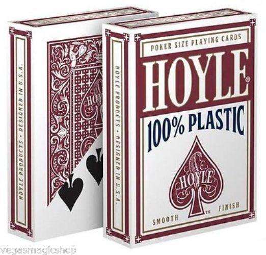 Hoyle 100% Plastic Red Playing Cards - Image 2