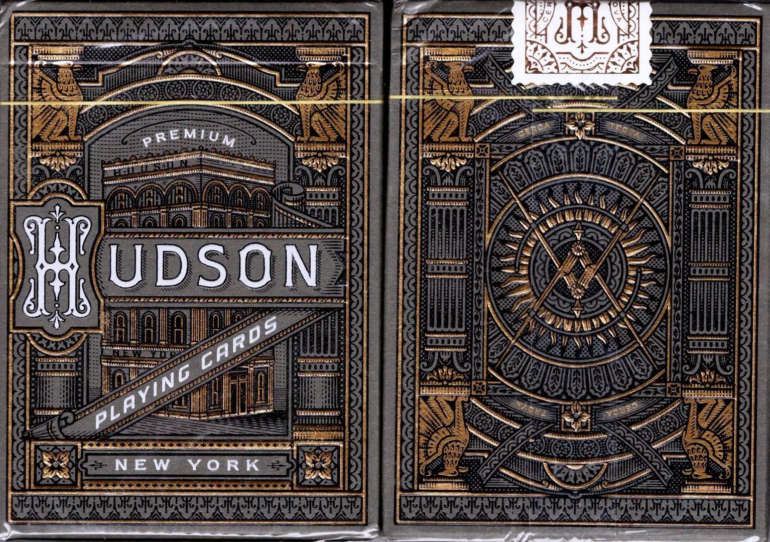 Hudson Black Playing Cards by Theory 11