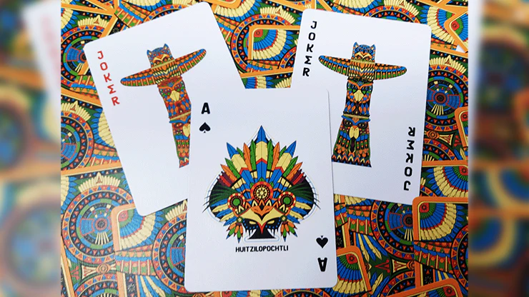 Huitzilopochtli Bicycle Playing Cards - Image 4