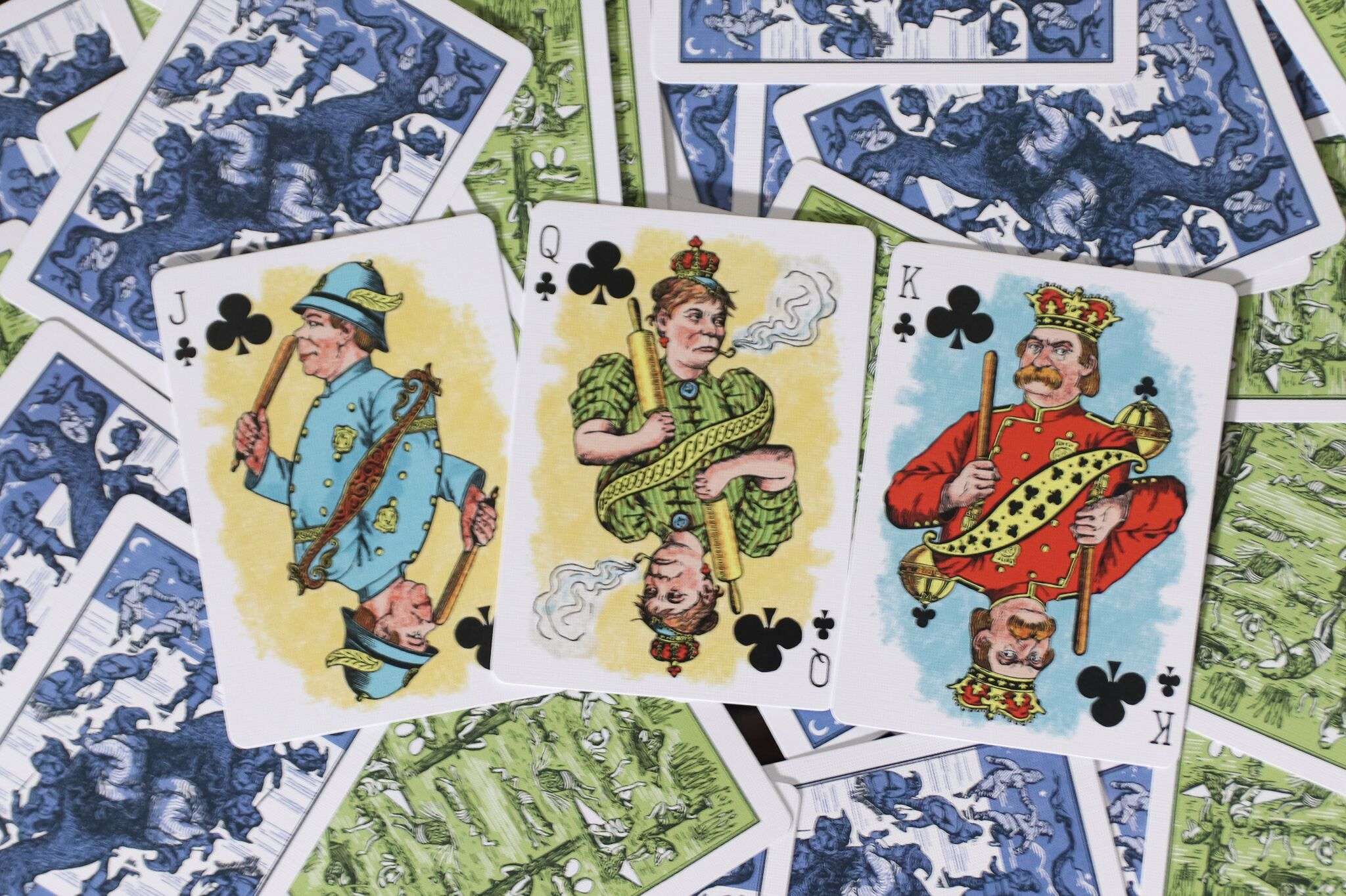 Hustling Joe Reproduction Gilded Playing Cards USPCC - Image 10