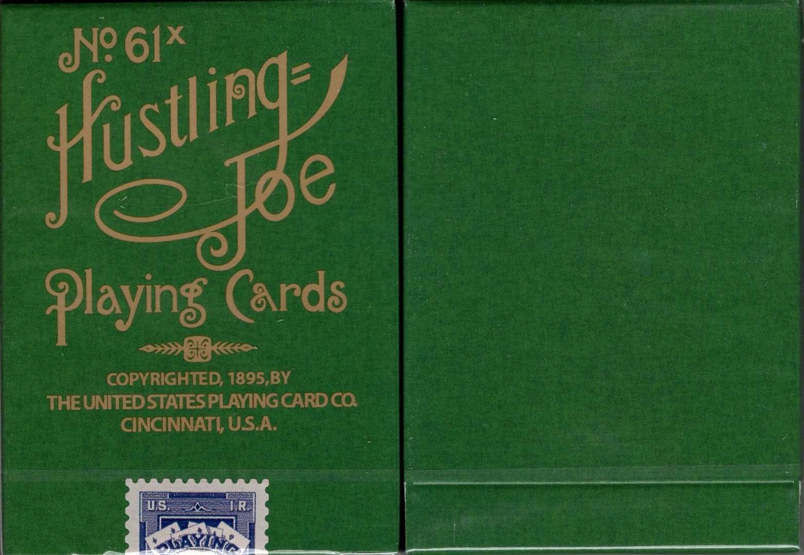 Hustling Joe Reproduction Gilded Playing Cards USPCC - Image 3