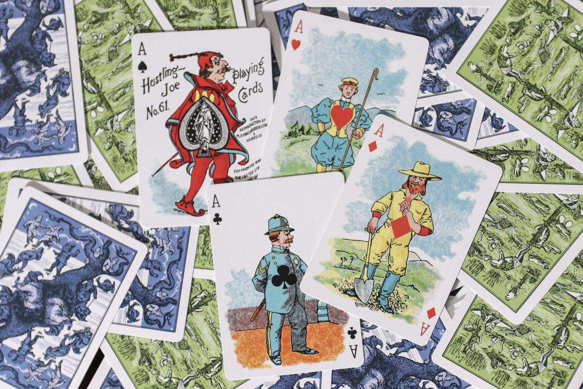 Hustling Joe Reproduction Playing Cards USPCC - Image 10
