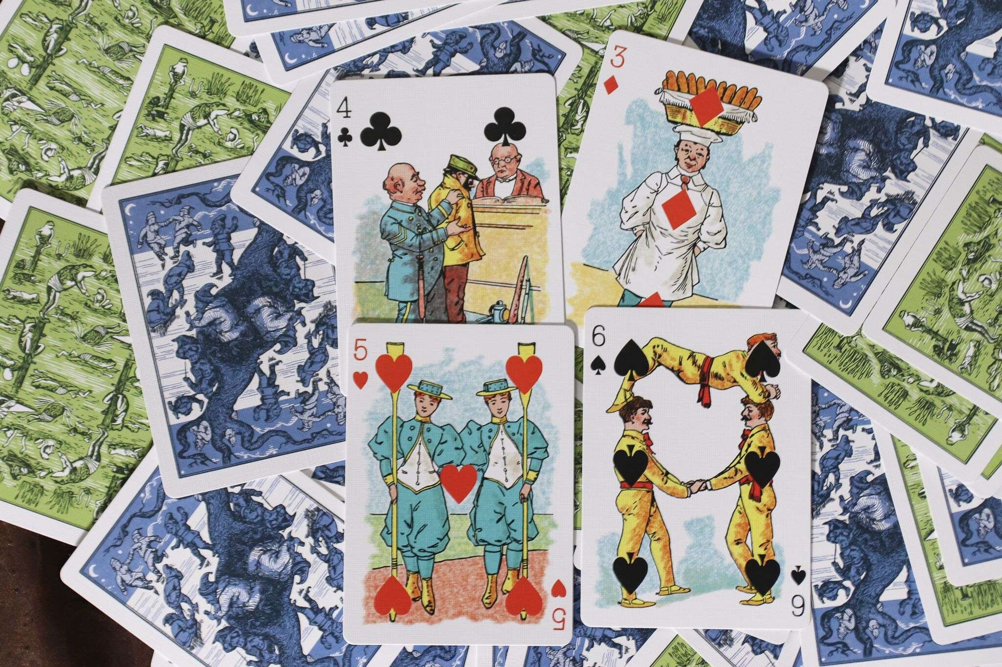 Hustling Joe Reproduction Playing Cards USPCC - Image 4