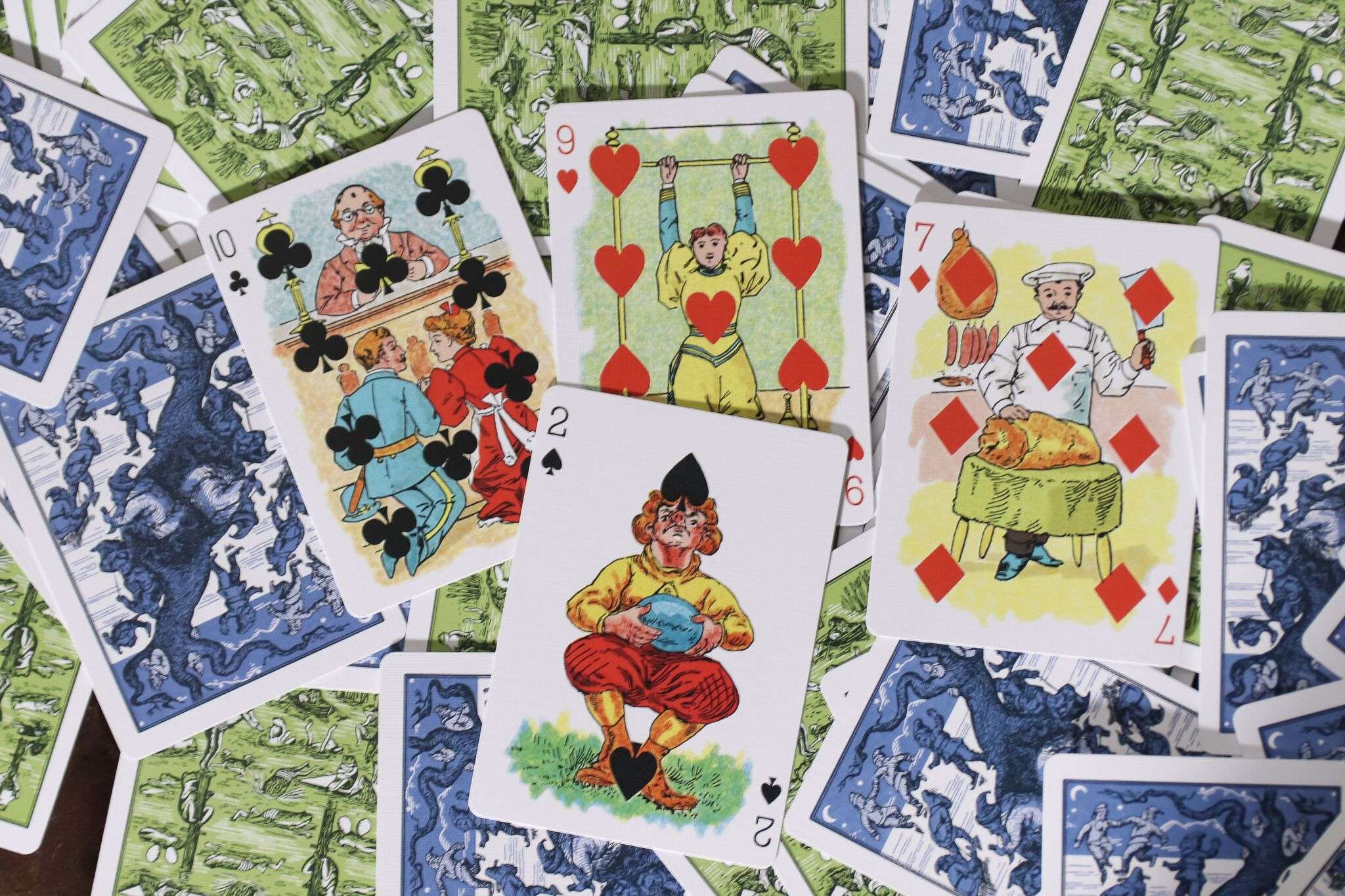 Hustling Joe Reproduction Playing Cards USPCC - Image 5