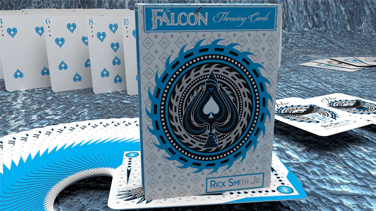 Ice Falcon Throwing Playing Cards USPCC - Image 7
