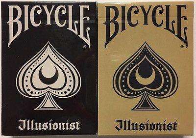 Illusionist 2 Deck Set Light & Dark Bicycle Playing Cards