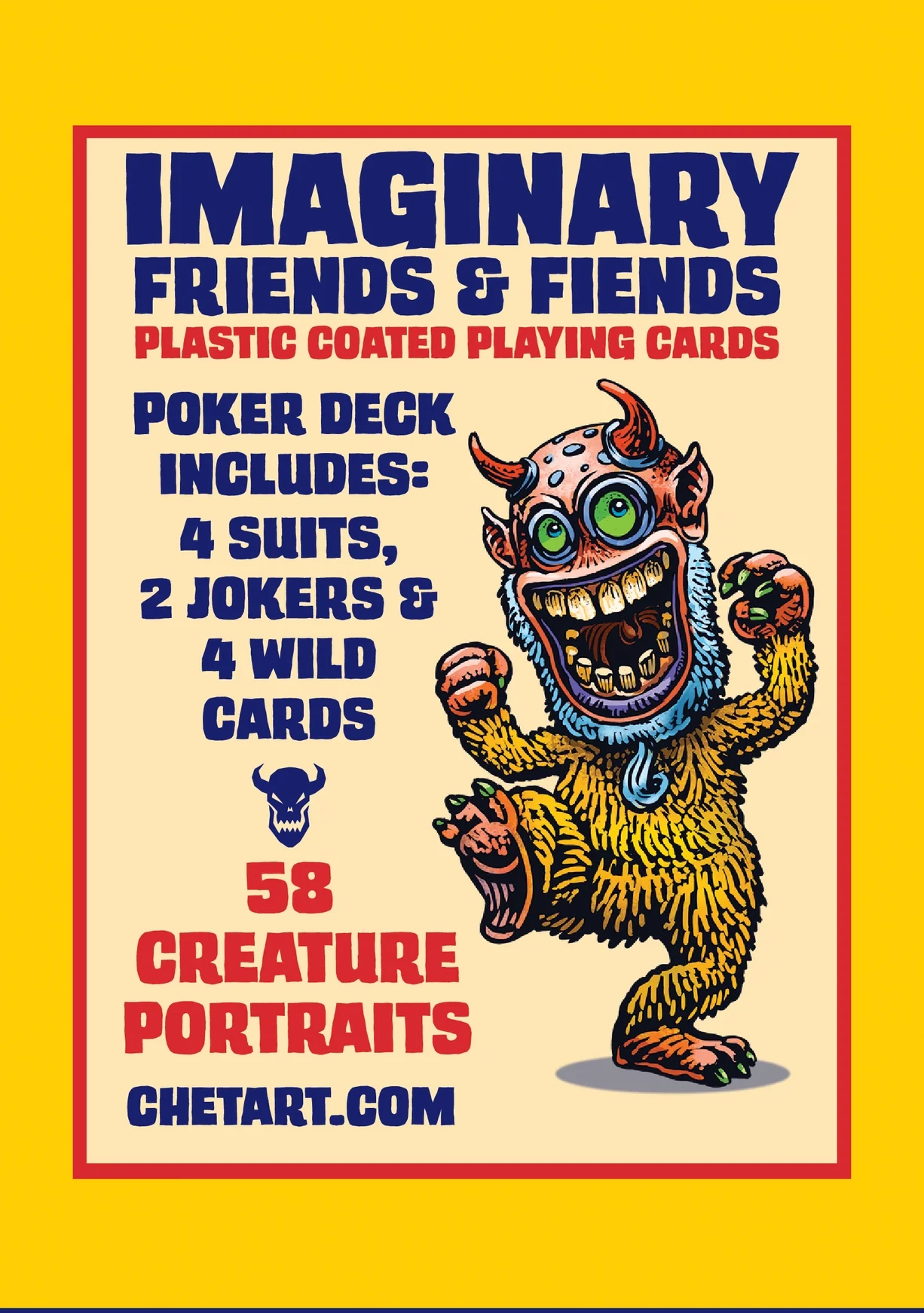 Imaginary Friends and Fiends Playing Cards - Image 3