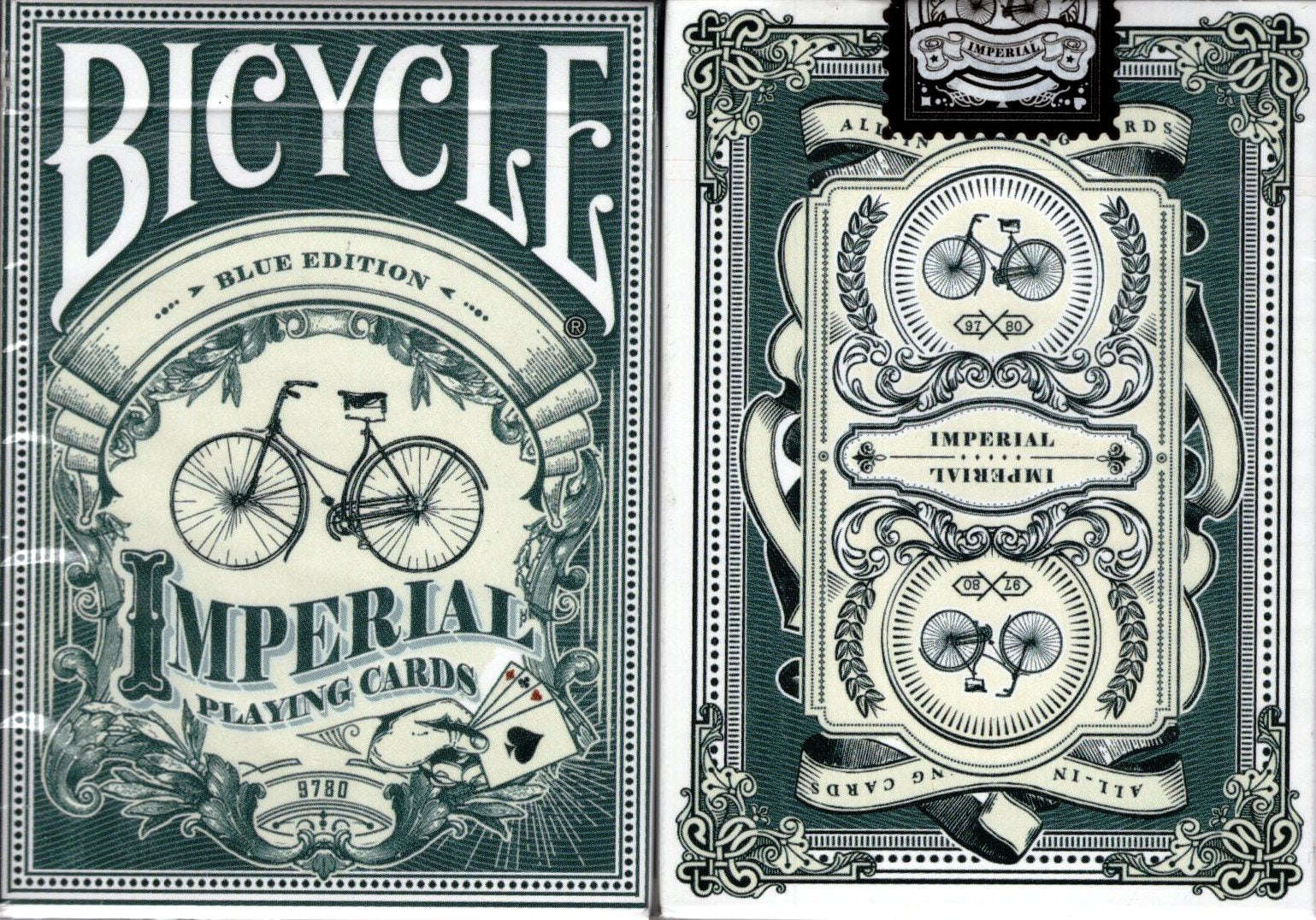 Imperial Blue Bicycle Playing Cards