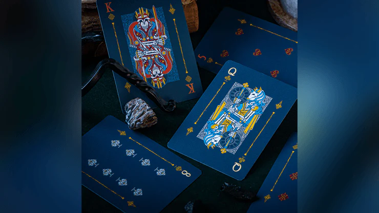 INFINITUM Royal Blue Playing Cards WJPC - Image 2