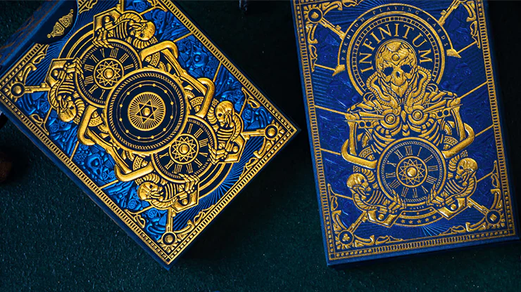 INFINITUM Royal Blue Playing Cards WJPC - Image 3