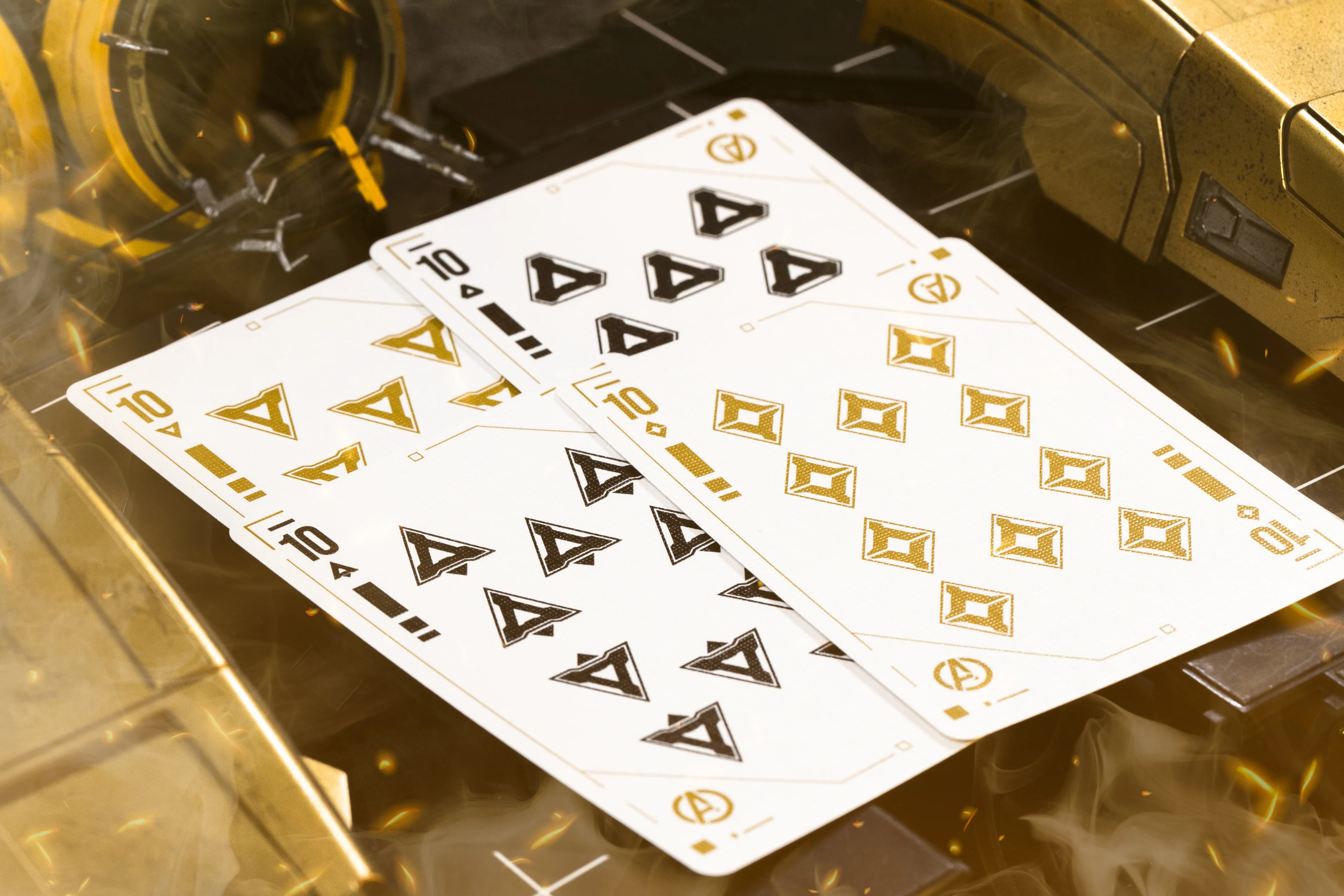 Iron Man Mark 21 Gold Playing Cards - Image 11