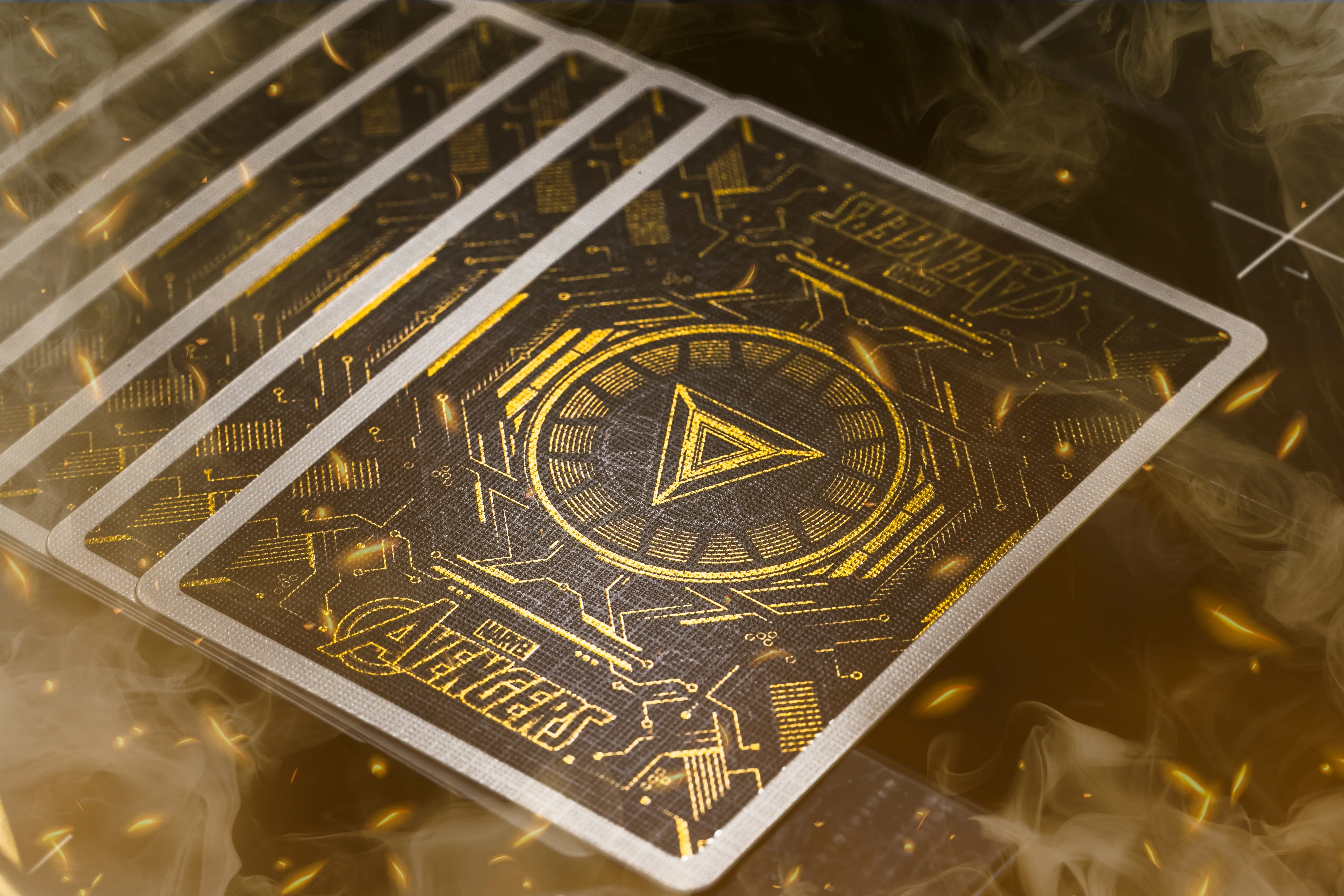 Iron Man Mark 21 Gold Playing Cards - Image 13