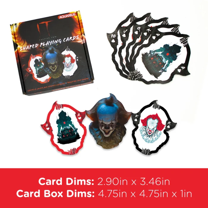 It Chapter 2 Shaped Playing Cards by Aquarius - Image 6