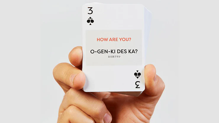Japanese Lingo Playing Cards - Image 5