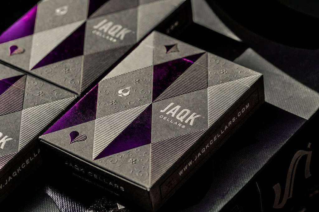 JAQK Cellars Amethyst Playing Cards USPCC - Image 6