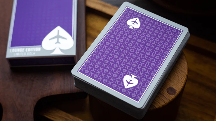 Jetsetter Lounge Limited Purple Playing Cards EPCC - Image 2