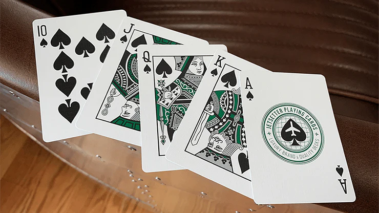 Jetsetter Premier Green Playing Cards EPCC - Image 4