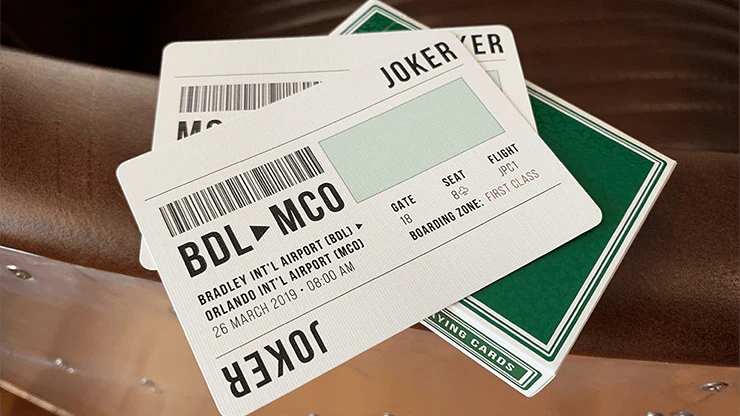 Jetsetter Premier Green Playing Cards EPCC - Image 5