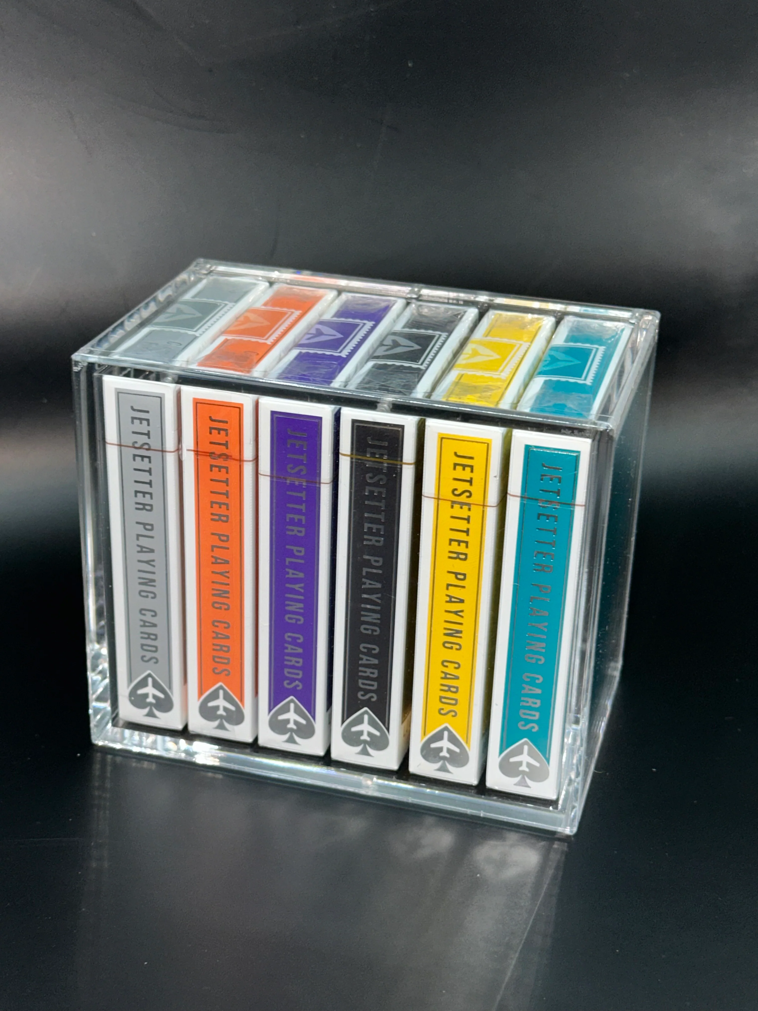 Jetsetter Limited Edition 6 Deck Set with Carat Case
