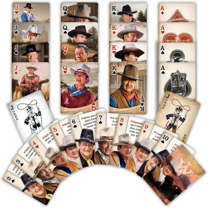 John Wayne Playing Cards - Image 2