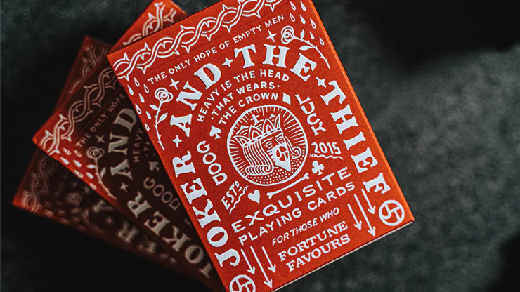 JT Crown Red Playing Cards by Joker and the Thief - Image 5