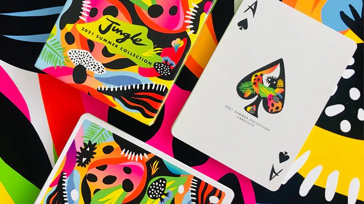 Jungle 2021 Summer Collection Gilded Playing Cards USPCC - Image 4