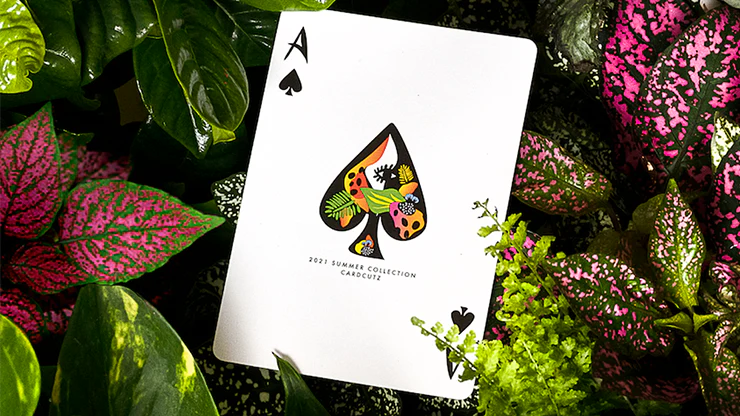 Jungle 2021 Summer Collection Gilded Playing Cards USPCC - Image 5