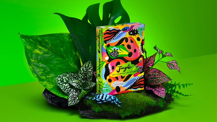 Jungle 2021 Summer Collection Gilded Playing Cards USPCC - Image 6