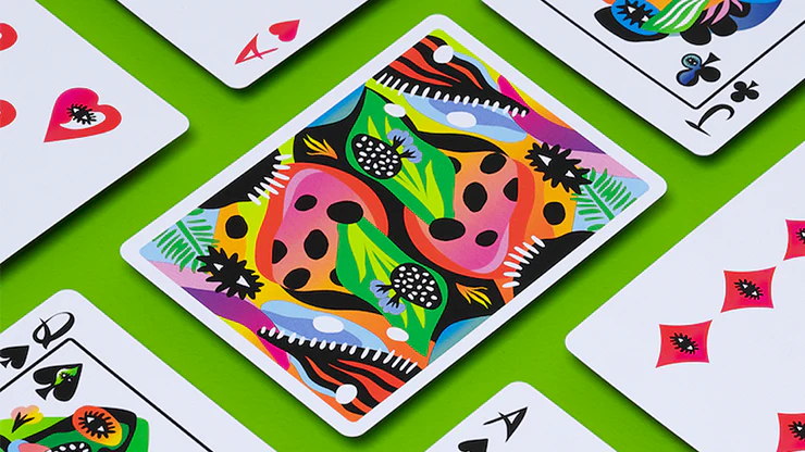 Jungle 2021 Summer Collection Gilded Playing Cards USPCC - Image 7