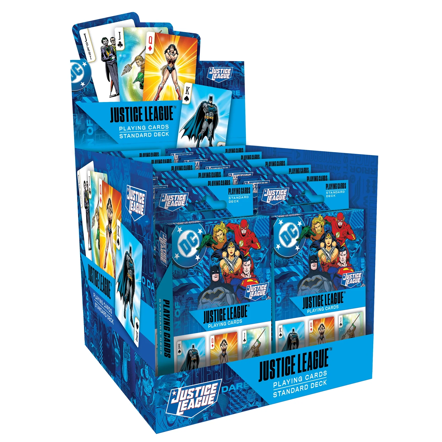 Justice League Playing Cards - 54 Card Deck by Masterpieces - Image 4