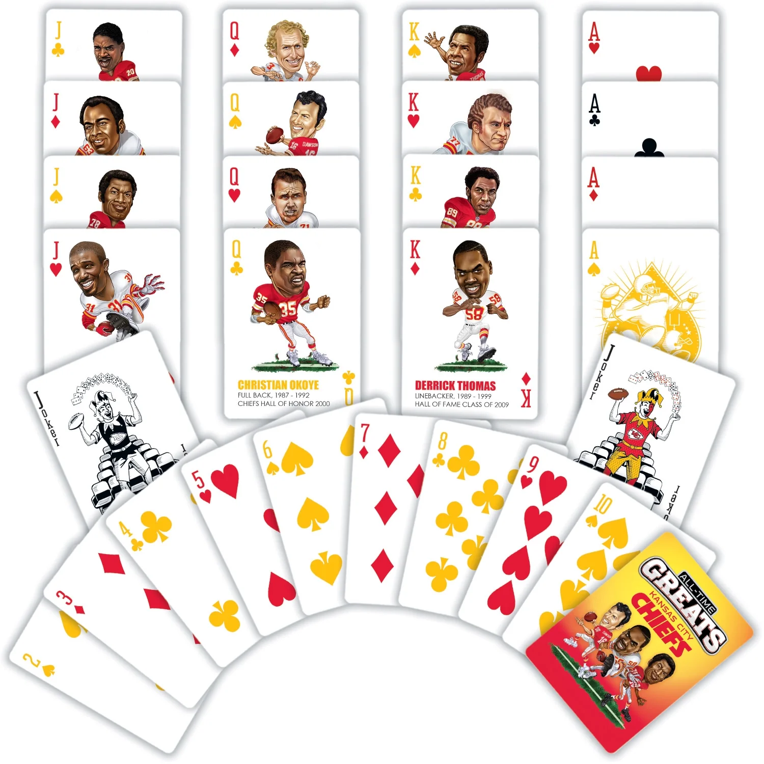 Kansas City Chiefs Playing Cards – #ChiefsKingdom - Image 3
