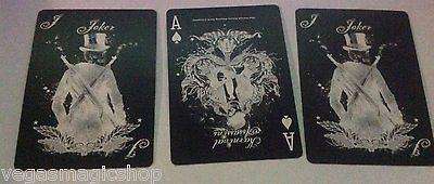 Karnival Assassins Black Bicycle Playing Cards Deck - Image 3