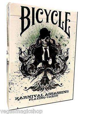 Karnival Assassins Green Bicycle Playing Cards - Image 2