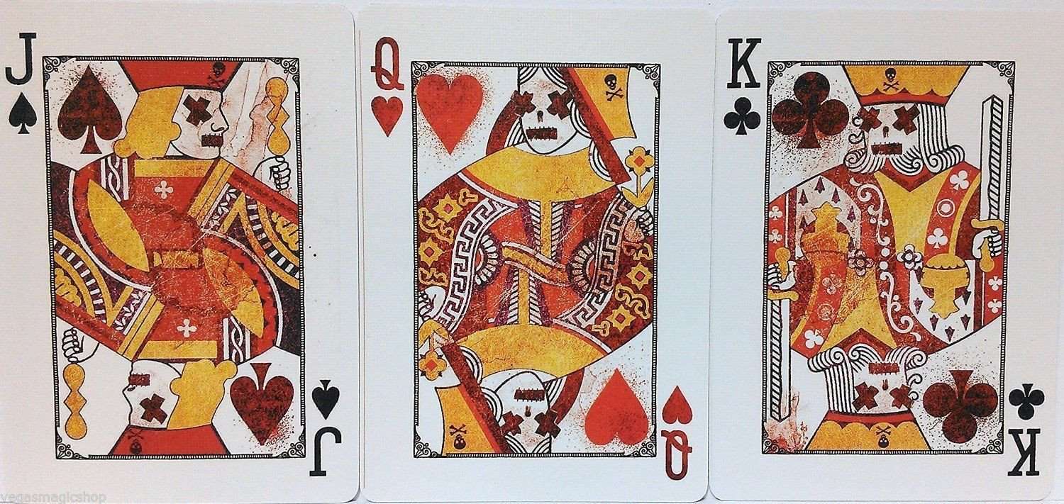 Karnival Dose Redux Red Bicycle Playing Cards Deck - Image 3
