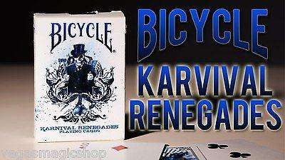 Karnival Renegades Blue Bicycle Playing Cards - Image 2