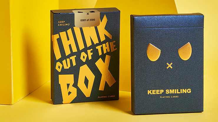 Keep Smiling Blue v2 Playing Cards MPC - Image 2