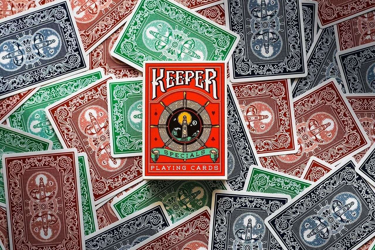 Keeper Double Back Gaff Playing Cards Cartamundi - Image 7