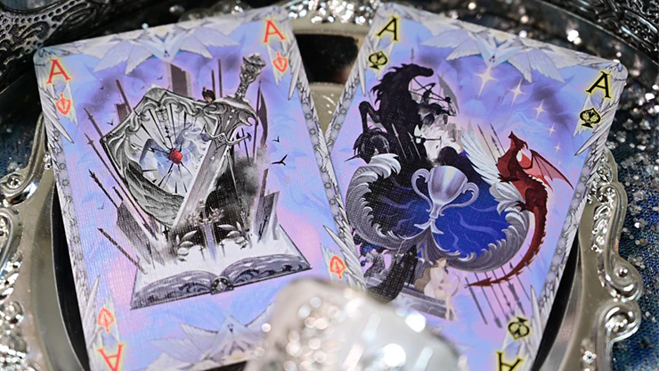 King Arthur V2 Playing Cards - Silver Fairyland by KING STAR - Image 6