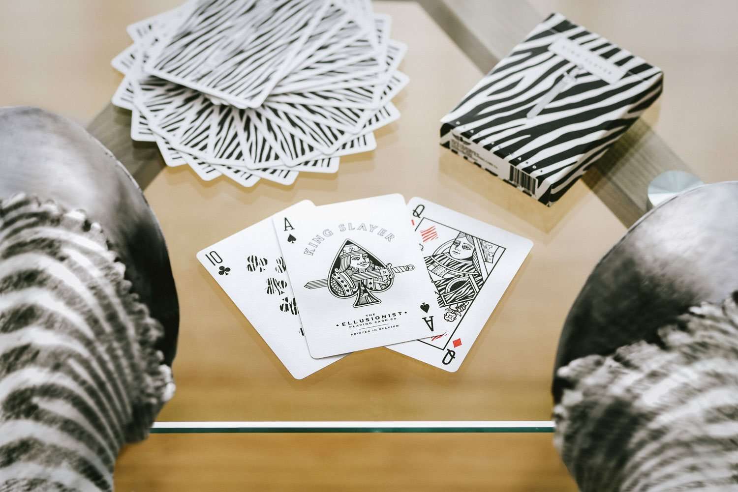 King Slayer Zebra Playing Cards Cartamundi - Image 10
