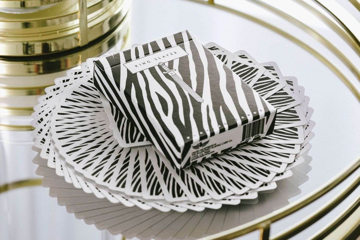 King Slayer Zebra Playing Cards Cartamundi - Image 11
