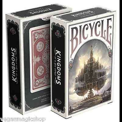 Kingdoms Red Bicycle Playing Cards - Image 2